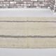 Tapis Kilim beige et noir