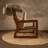 Scandinavian teak armchair