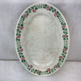Plat ancien made in france digoin Sarreguemines