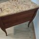 Louis XV style chest of drawers with marquetry sauteuse