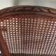 Set of six louis xvi style caned chairs
