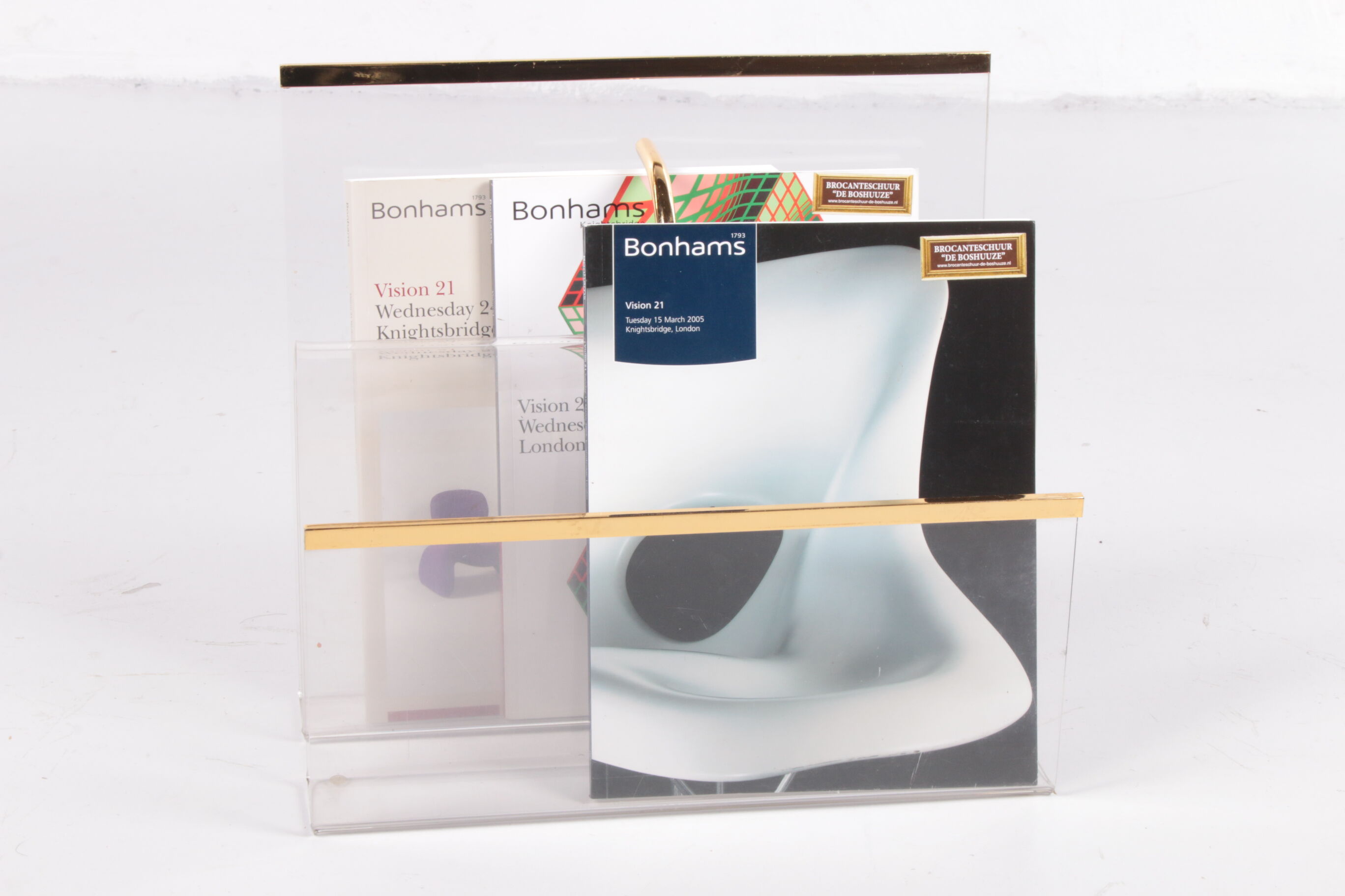 Hollywood regency Plexiglass warehouse rack 1970s Italy