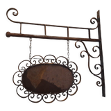 Wrought iron trade sign