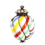 "Barley Sugar" lantern in Murano glass, circa 1950