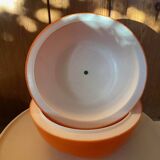 Orange tomato ice cube tray