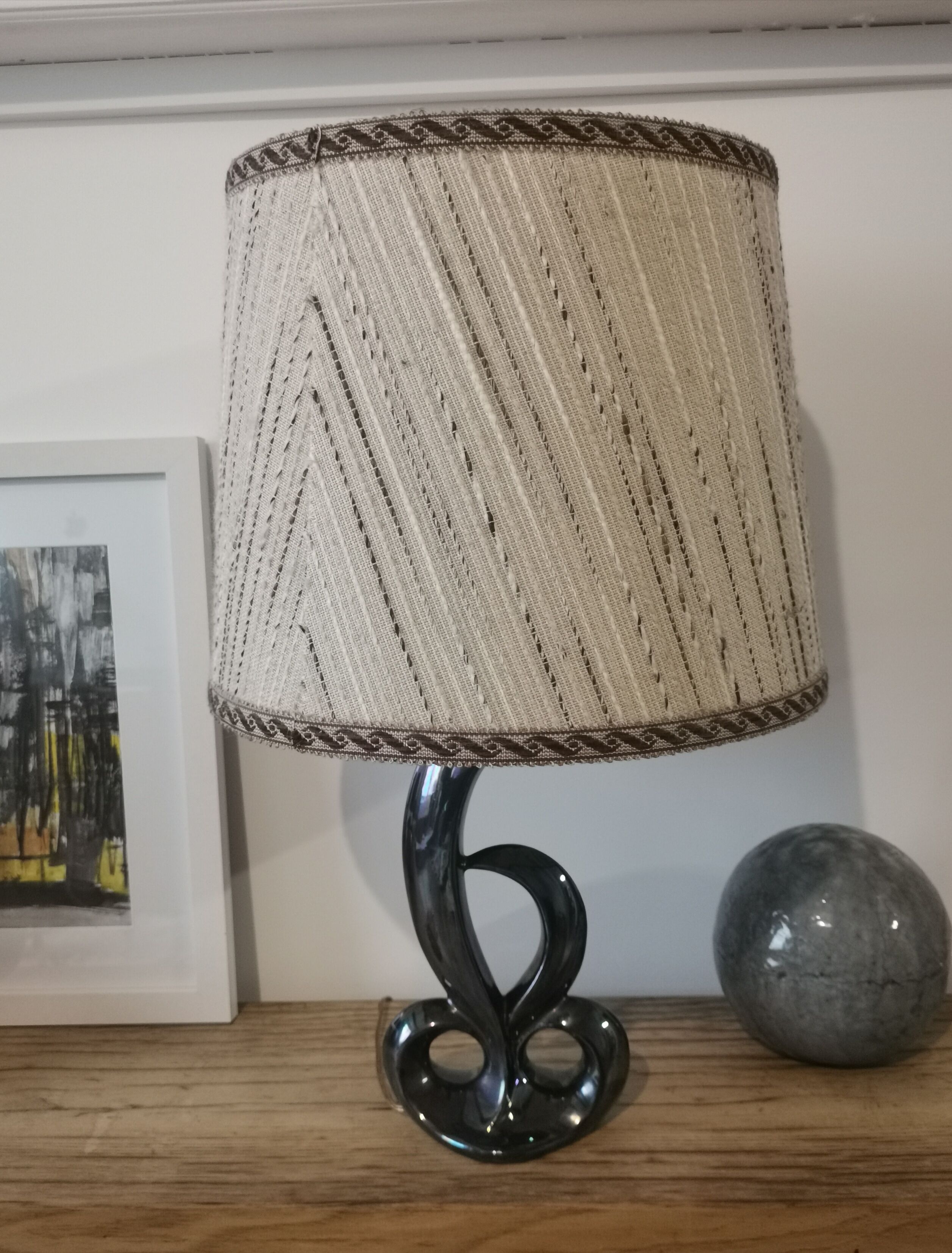 French table lamp 50s / collection / French ceramics / 50s / 1950s / vintage