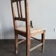 5 vintage wooden chairs