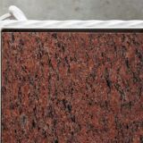 Vintage table by carrara carrara marmo and worn marma, 40s