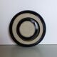 Round ashtray in speckled green ceramic
