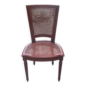 Chaise Cannes en bois - style louis