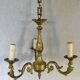 Bronze chandelier 3 lights