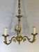 Bronze chandelier 3 lights
