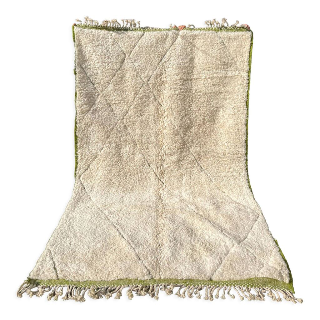 Tapis berbère marocain vert en laine 300X310 Cm | €1,900
