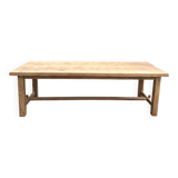Solid oak farmhouse table
