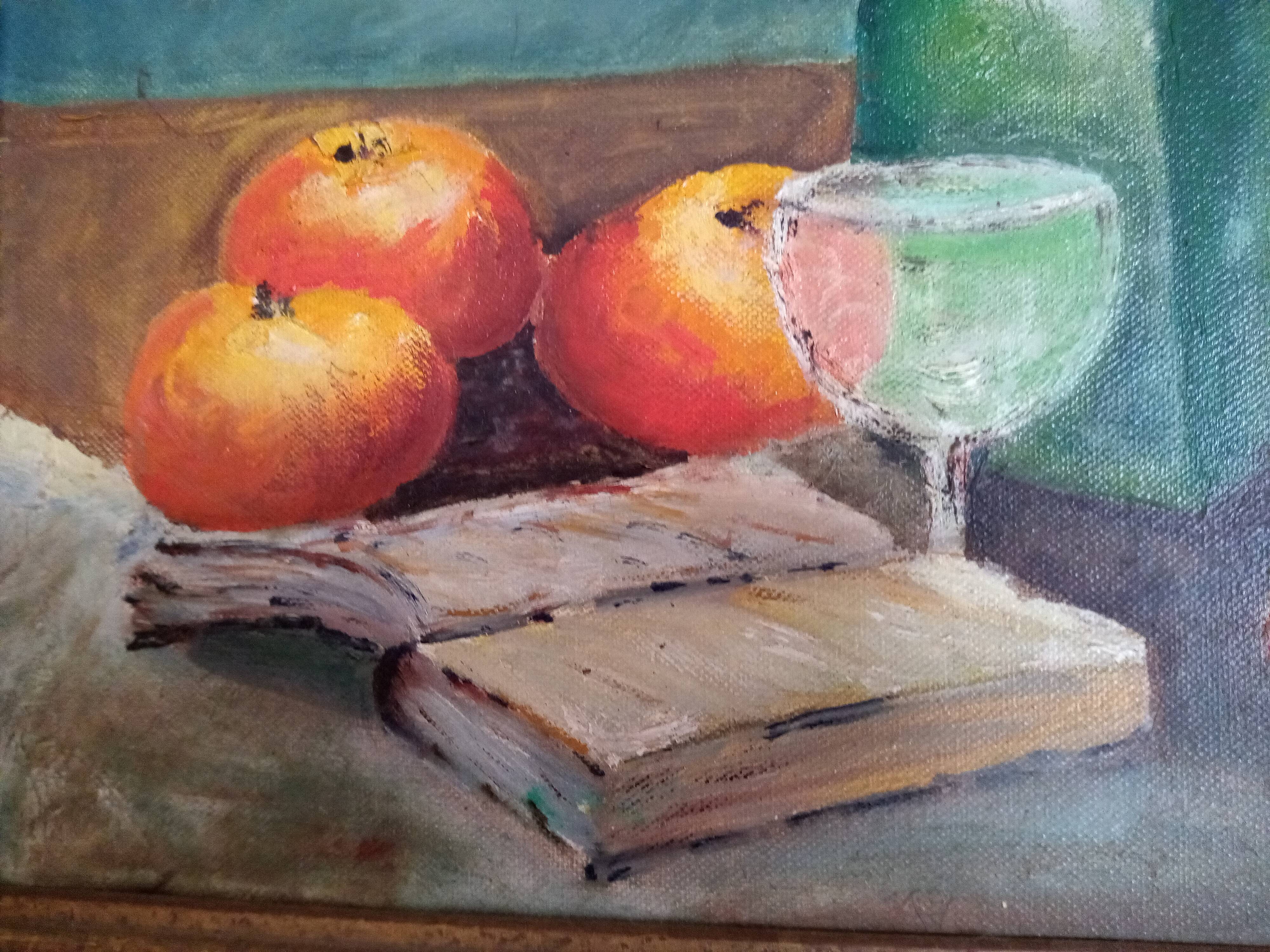 Oil on panel - Still life signed Donzé