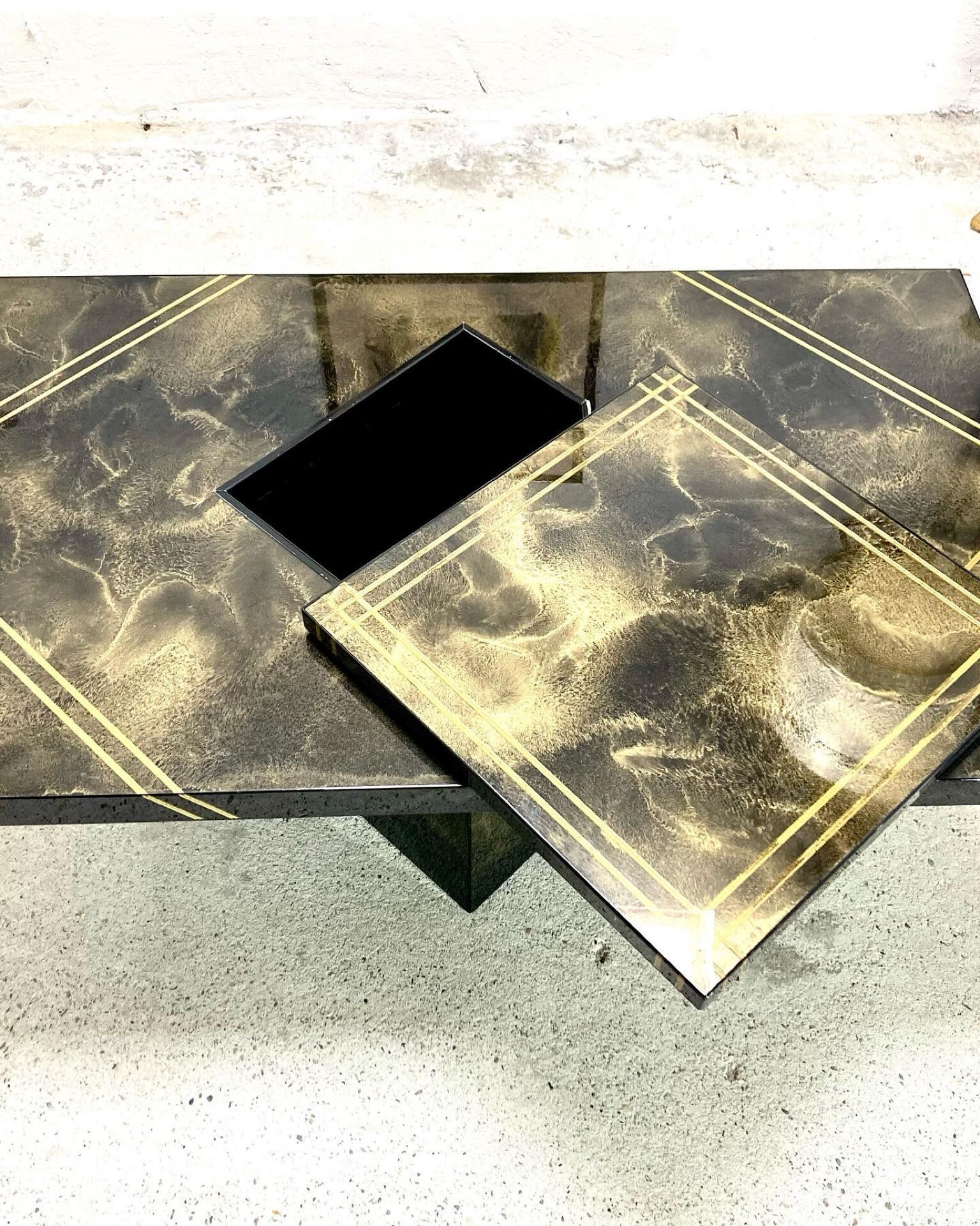 Table bar attribuée à Guy Lefèvre, pour Ligne Roset, 70s