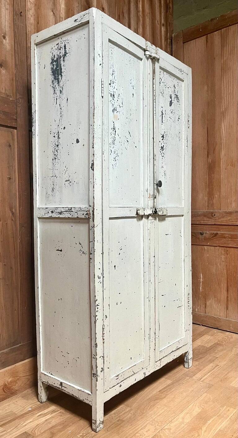 Locker / Workshop cabinet - industrial - vintage - Mid Century - France