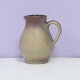 Beige & brown West Germany jug
