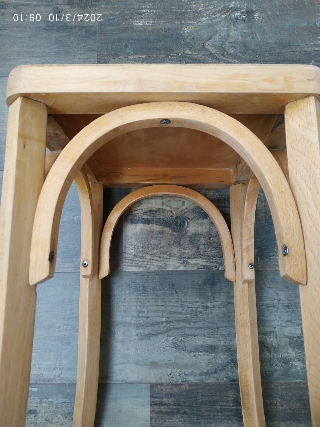 Wooden stool