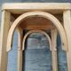 Wooden stool