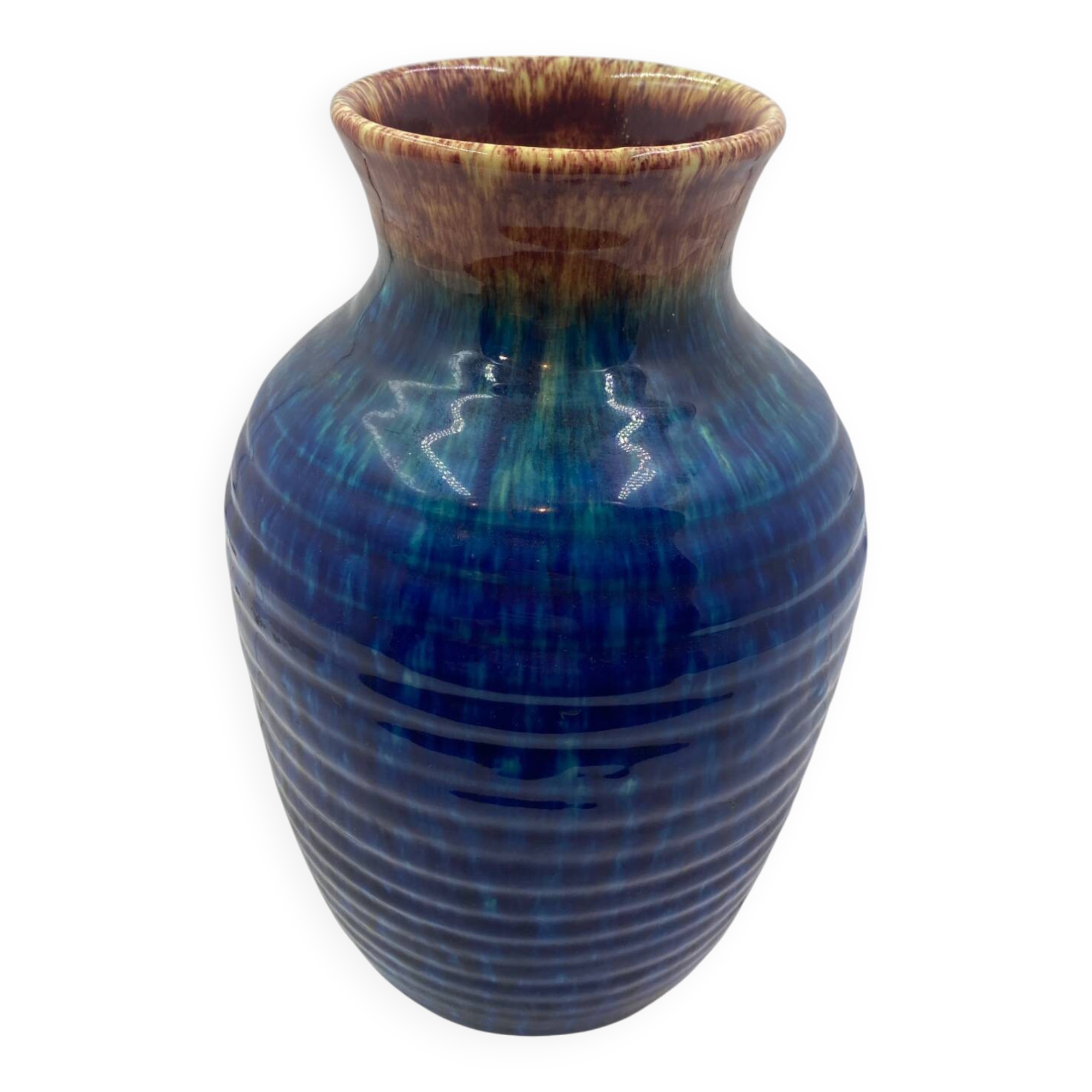 Ceramic vase signed Accolay