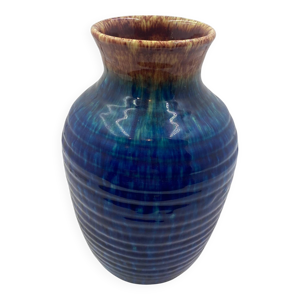 Vase en céramique signé - accolay