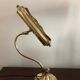 Articulated desk lamp called notary or brass banker 1900 - 1930