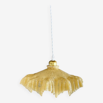 Vintage opaline pendant light