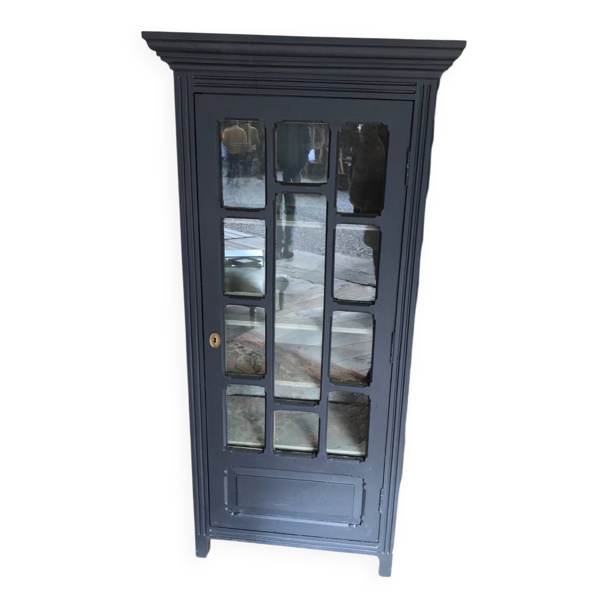 Parisian glass cabinet