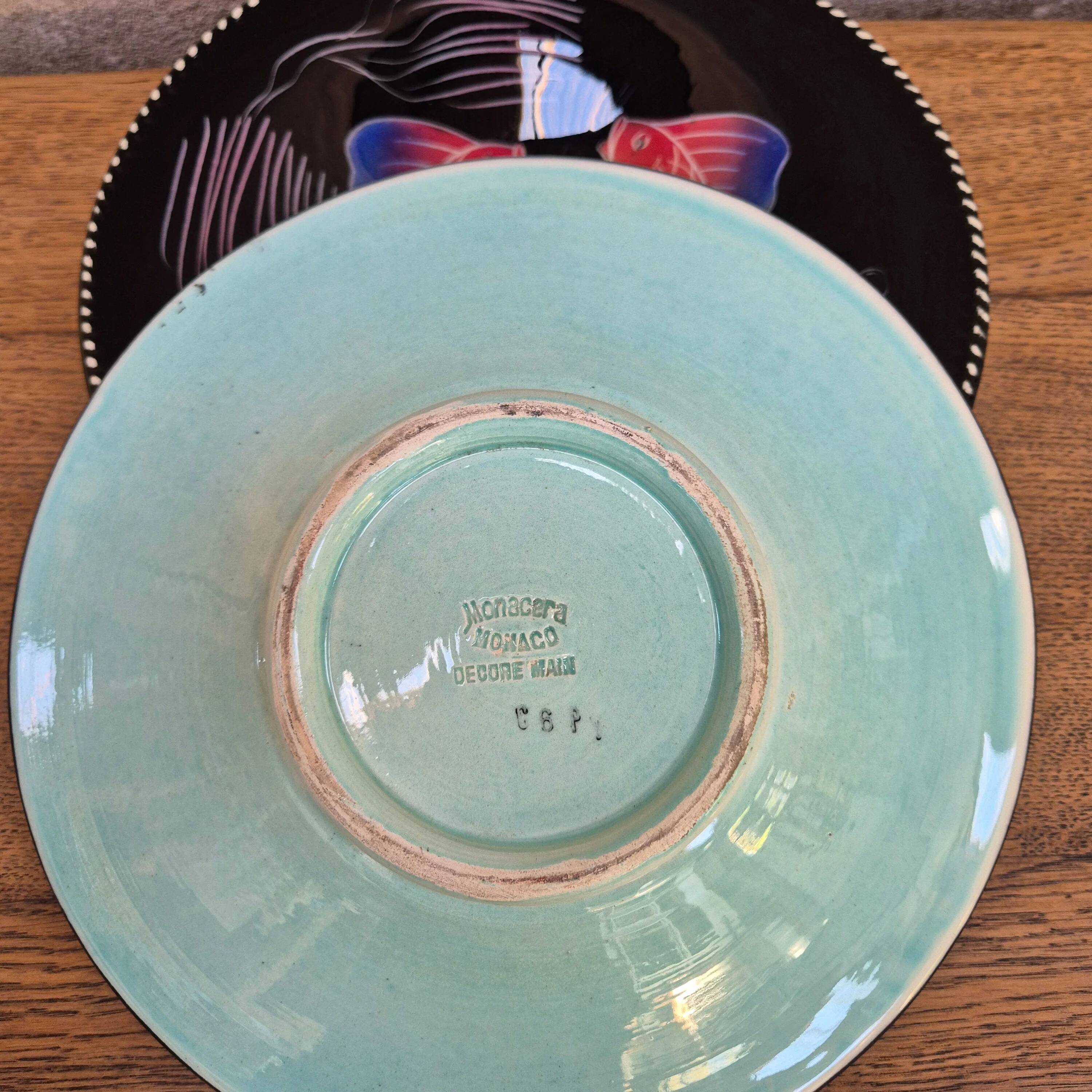 Decorative plate Monaco