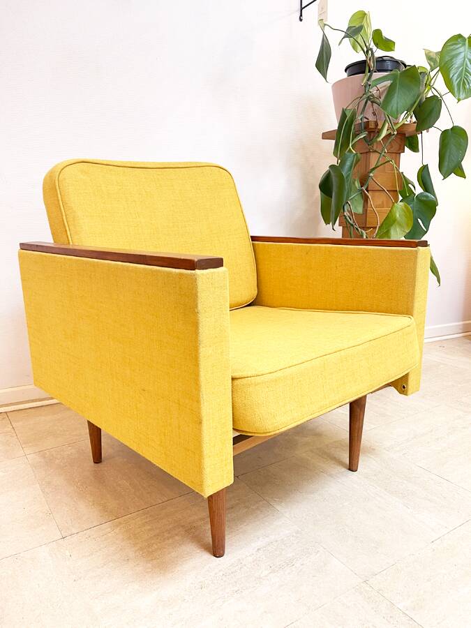Fauteuil vintage scandinave années 60