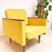Vintage Scandinavian armchair from the 1960s.