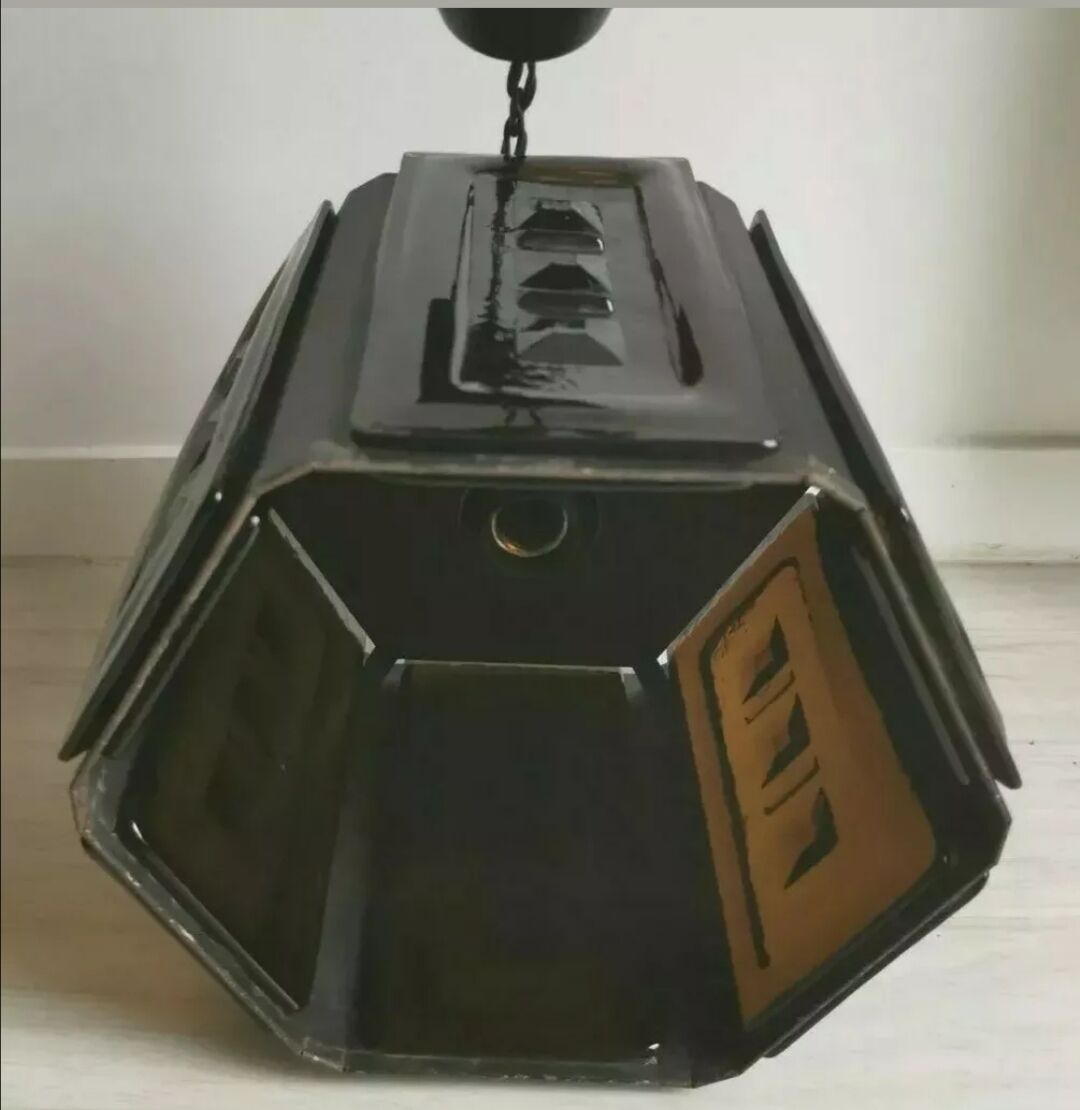 Hexagonal Pendant Lamp by Erik Höglund