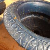 Pair of cast iron Medici vases