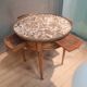"Louis XVI style 'bouillotte' table"