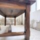 Table de ferme campagne noyer massif XL 250cm