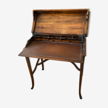 Old folding writing desk