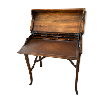 Old folding writing desk