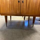 Vintage wooden showcase furniture