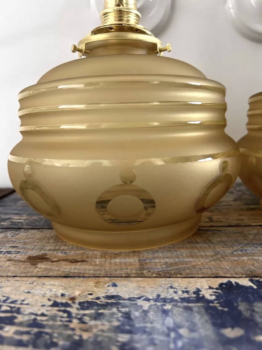 Pair of old wall lights