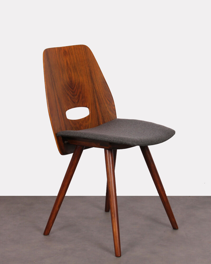 Suite de 4 chaises par Frantisek Jirak 1960