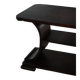 Side table / Low table in Danish Art Deco wood with shelf, 1930s-40s