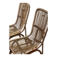 Paire de chaises en rotin