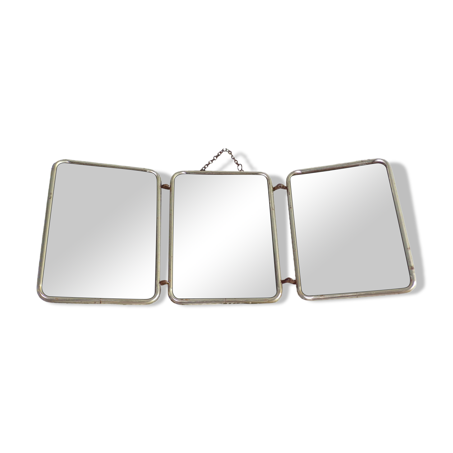 Old triptych mirror
