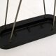 Modernist umbrella stand, Bauhaus style, in metal
