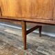 Teak sideboard 220 cm 3 doors 4 drawers 1960