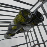 Steel wine rack for 200 bottles