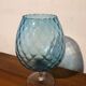 Vase verre bleue clair