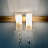 Pair of Scandinavian design sconces 1950