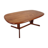 Solid teak coffee table, Denmark 1960s